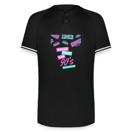 Bring Back The 90s Nostalgia Design| Retro 90s Art - Augusta Sportswear Men's Cutter Henley Jersey