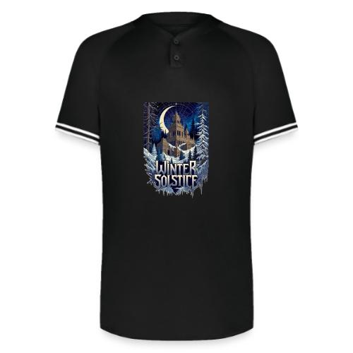 Gothic Solstice T-Shirt, Premium - Augusta Sportswear Men's Cutter Henley Jersey