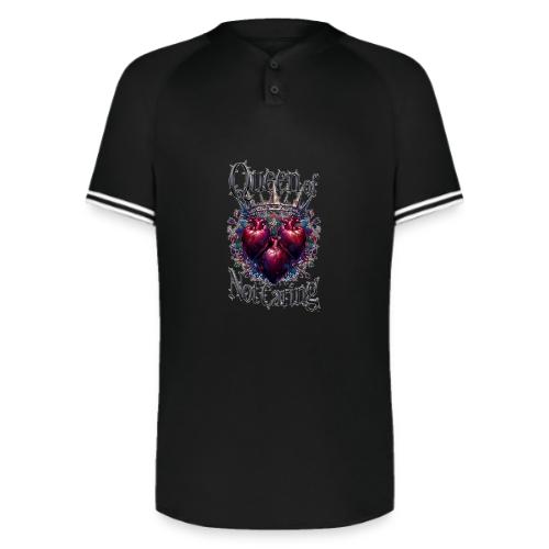 Queen of Not Caring T-Shirt - Augusta Sportswear Men's Cutter Henley Jersey