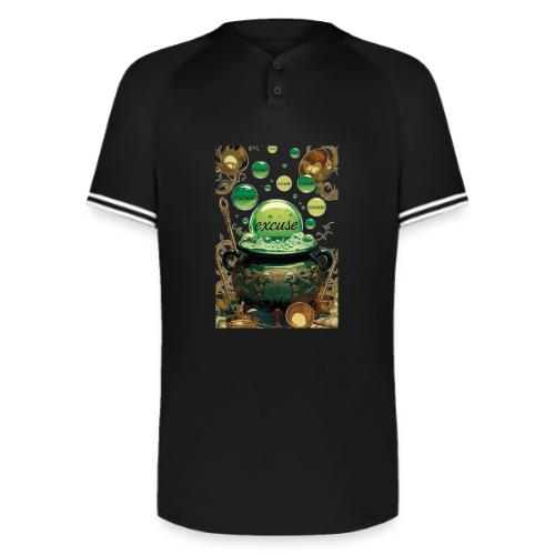 Emerald Excuses Cauldron Graphic Tee - Augusta Sportswear Men's Cutter Henley Jersey
