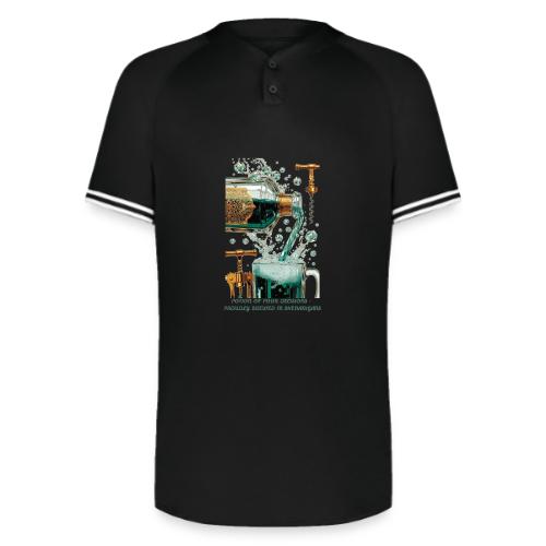 Potion of Poor Decisions Bottle Graphic Tee - Augusta Sportswear Men's Cutter Henley Jersey