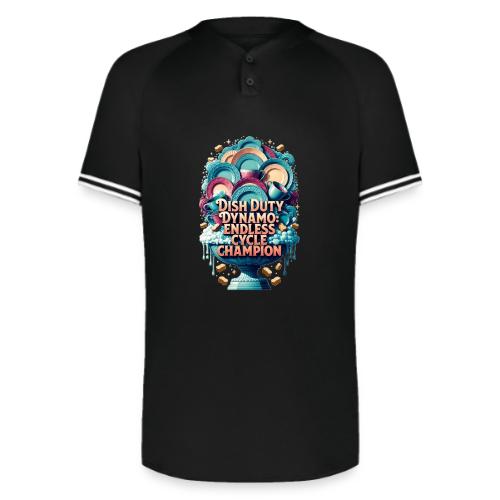 Dish Duty Dynamo T Shirt, Endless Cycle Champion - Augusta Sportswear Men's Cutter Henley Jersey
