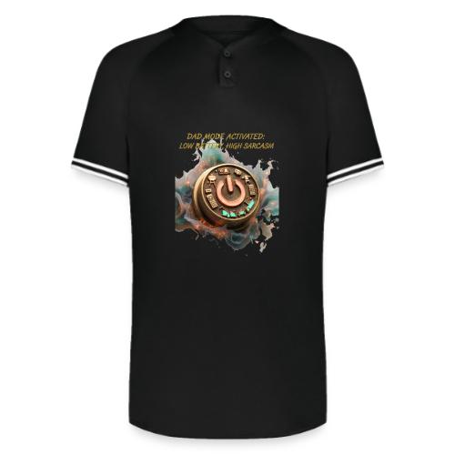 Dad Mode Activated T Shirt, Funny Dad Gift - Augusta Sportswear Men's Cutter Henley Jersey