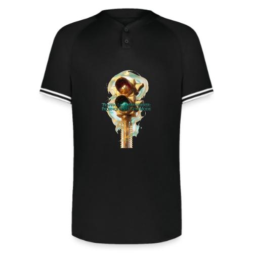 Traffic Light Whisperer T Shirt - Augusta Sportswear Men's Cutter Henley Jersey