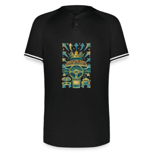 Backseat Driver T Shirt, Funny Dad Gift - Augusta Sportswear Men's Cutter Henley Jersey