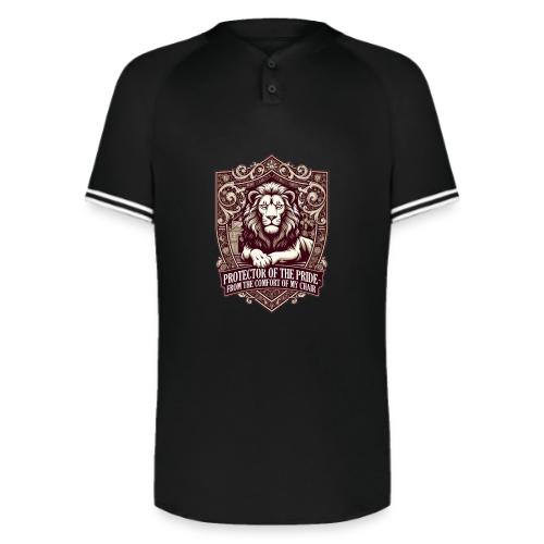 Protector of the Pride T Shirt, Sarcastic Dad Gif - Augusta Sportswear Men's Cutter Henley Jersey