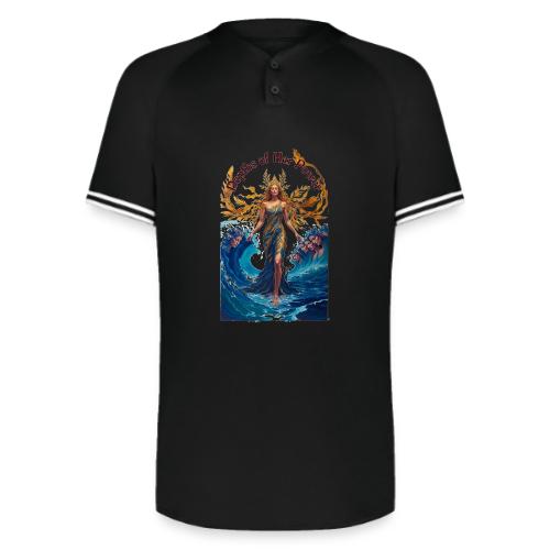 Women’s Day Tidal Sovereign T Shirt, Gift for Wife - Augusta Sportswear Men's Cutter Henley Jersey