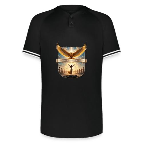 Women’s Day Eagle Matriarch T Shirt,, Gift for Mom - Augusta Sportswear Men's Cutter Henley Jersey