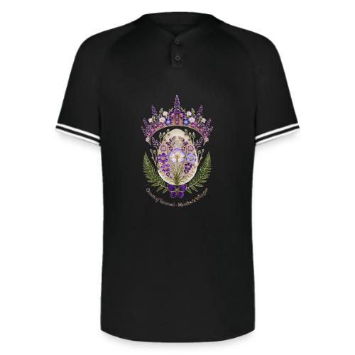 Spring Meadow Crown Tee, Cottagecore Renewal Gift - Augusta Sportswear Men's Cutter Henley Jersey