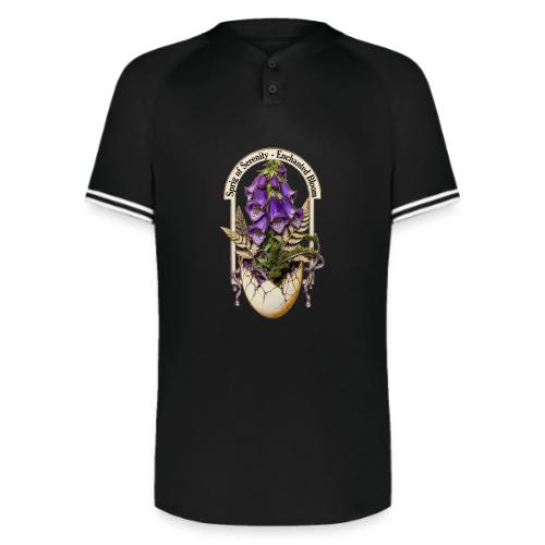 Spring Serenity Foxglove Tee, Easter Gift for wife - Augusta Sportswear Men's Cutter Henley Jersey