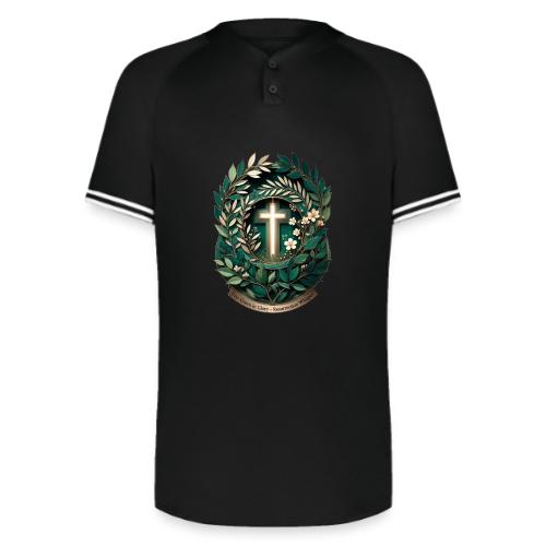 Easter Ever Green in Glory Laurel T Shirt, Gift - Augusta Sportswear Men's Cutter Henley Jersey