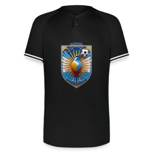 Argentina Hornero Soccer T Shirt, Football Gift - Augusta Sportswear Men's Cutter Henley Jersey
