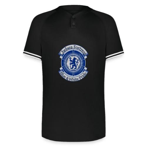 Chelsea Fortress T Shirt, Soccer City Pride Gift - Augusta Sportswear Men's Cutter Henley Jersey