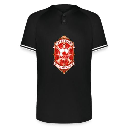 Red London Cannon T Shirt,Football City Pride Gift - Augusta Sportswear Men's Cutter Henley Jersey
