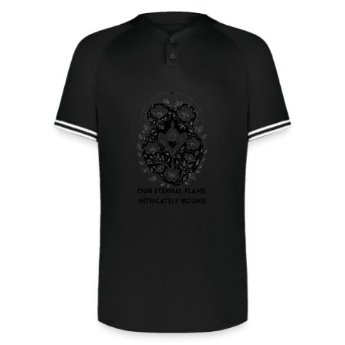 Eternal Flame of Embrace T-Shirt - Augusta Sportswear Men's Cutter Henley Jersey