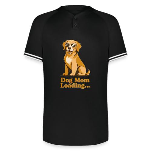 Dog Mom Loading Golden Retriever Sunglasses - Augusta Sportswear Men's Cutter Henley Jersey