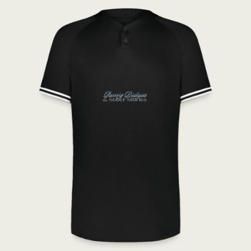 Recovery Dialogues and Sober Stories Official Logo - Augusta Sportswear Men's Cutter Henley Jersey