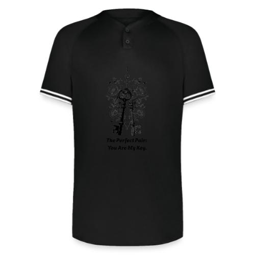 Valentine love keys - Augusta Sportswear Men's Cutter Henley Jersey