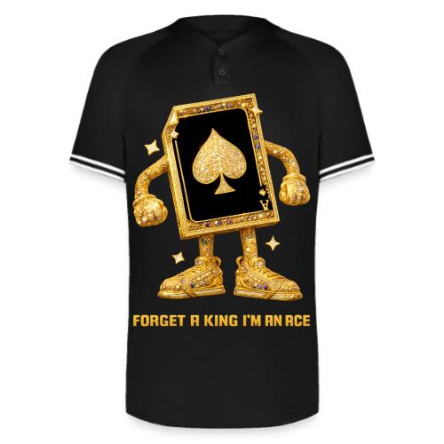 Forget A King I'm An Ace - Augusta Sportswear Men's Cutter Henley Jersey