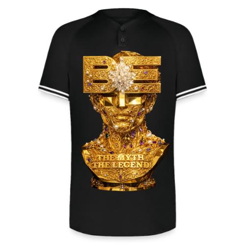 Be the Myth the Legend - Augusta Sportswear Men's Cutter Henley Jersey