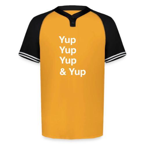 Yup, Yup, Yup & Yup - Augusta Sportswear Men's Cutter Henley Jersey