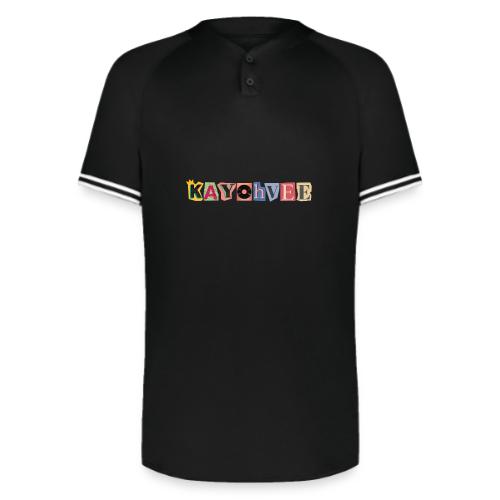 KAYOHVEE SCRAPBOOK CAMO (Double Sided + Sleeve) - Augusta Sportswear Men's Cutter Henley Jersey