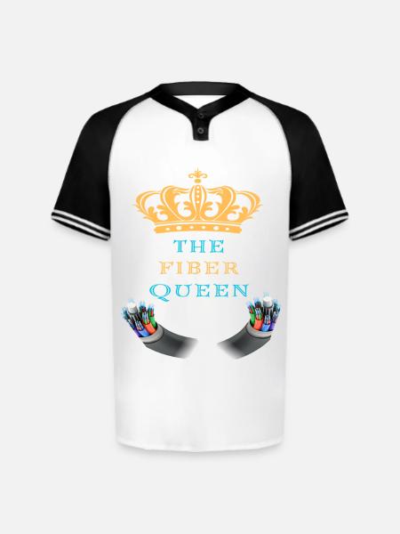 The_Fiber_Queen_-sized - Augusta Sportswear Men's Cutter Henley Jersey - white/black