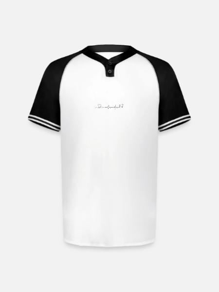 Please upload design - Augusta Sportswear Men's Cutter Henley Jersey - white/black