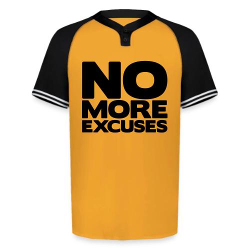 No More Excuses - Augusta Sportswear Men's Cutter Henley Jersey