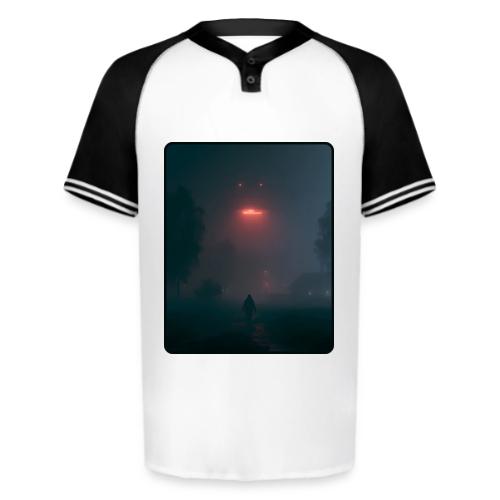 Mysterious UFO Encounter Design - Augusta Sportswear Men's Cutter Henley Jersey