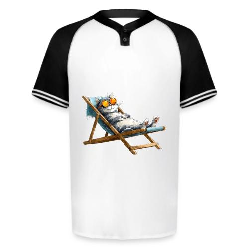 Sunshine Cat Mode - Augusta Sportswear Men's Cutter Henley Jersey