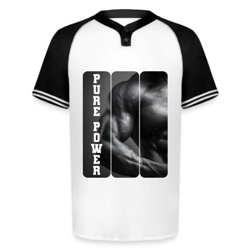 Bodybuilding: Pure Power - Augusta Sportswear Men's Cutter Henley Jersey