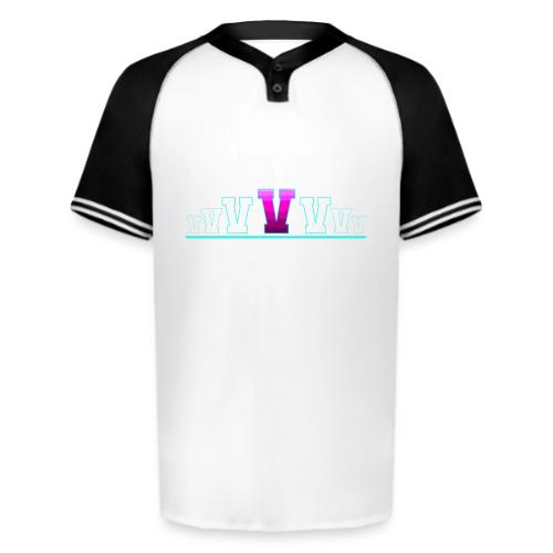 Letter V – Capital Varsity Alphabet Monogram - Augusta Sportswear Men's Cutter Henley Jersey