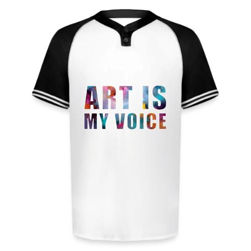 Art Is My Voice - Augusta Sportswear Men's Cutter Henley Jersey