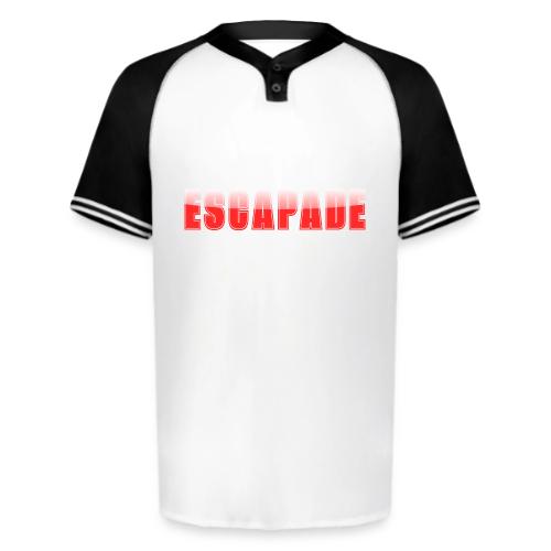 ESCAPADE Bold Typography Graphic Design - Augusta Sportswear Men's Cutter Henley Jersey
