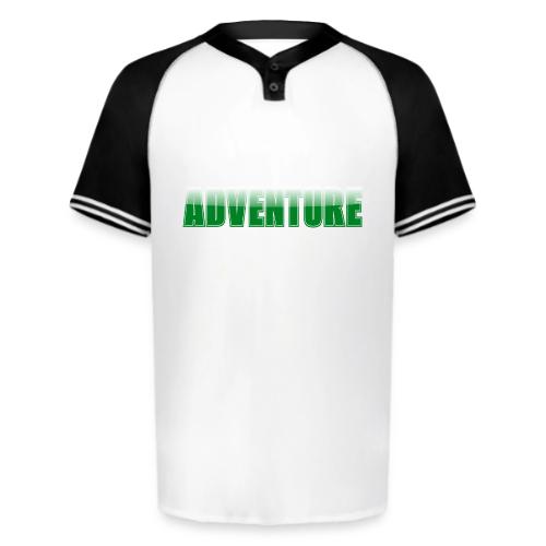 Adventure Typography Design for Apparel - Augusta Sportswear Men's Cutter Henley Jersey