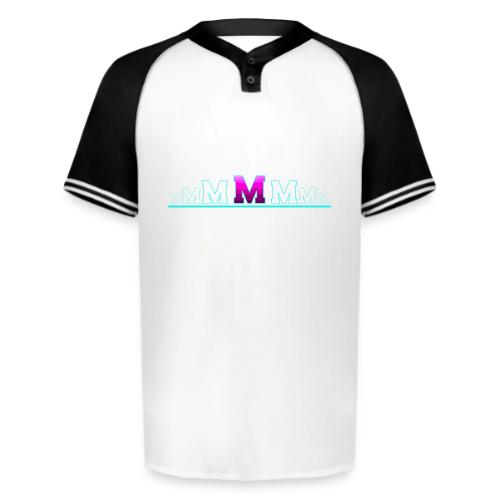 Letter M – Capital Varsity Alphabet Monogram - Augusta Sportswear Men's Cutter Henley Jersey
