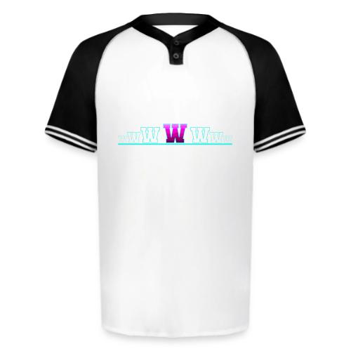 Letter W – Capital Varsity Alphabet Monogram - Augusta Sportswear Men's Cutter Henley Jersey