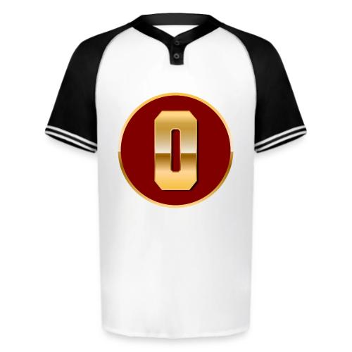 Letter O – Capital Varsity Alphabet Monogram - Augusta Sportswear Men's Cutter Henley Jersey
