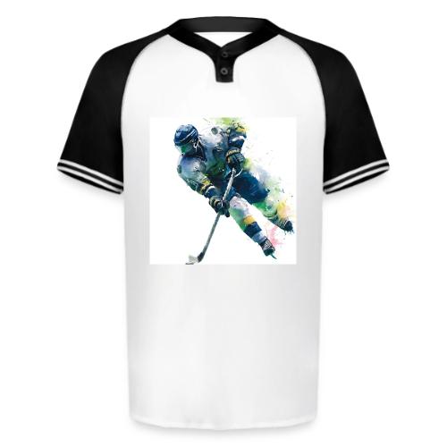 Hockey: Frozen Motion - Augusta Sportswear Men's Cutter Henley Jersey