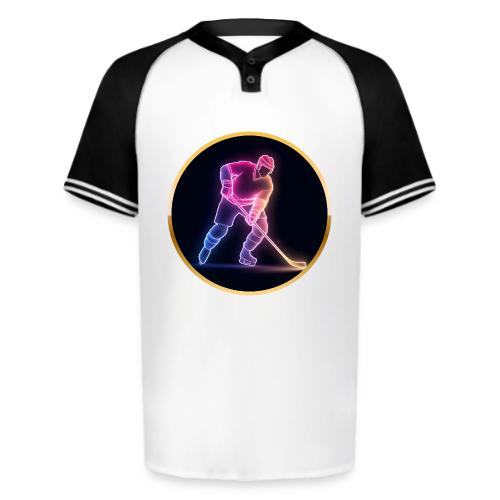 Hockey: Neon Ice Rush - Augusta Sportswear Men's Cutter Henley Jersey