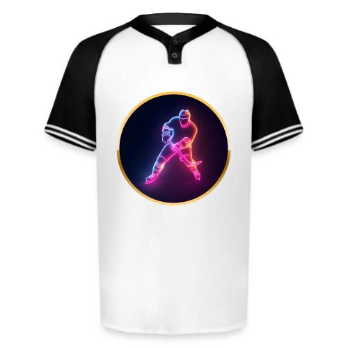 Hockey: Neon Ice Strike - Augusta Sportswear Men's Cutter Henley Jersey