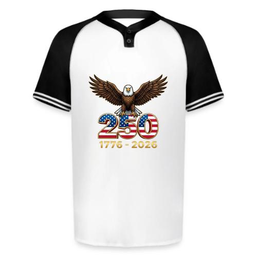 Eagle 250th Anniversary 1776-2026 - Augusta Sportswear Men's Cutter Henley Jersey