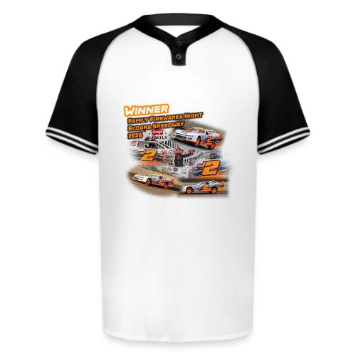 Rob Trent Eldora Speedway FFN#1 Design 2 - Augusta Sportswear Men's Cutter Henley Jersey
