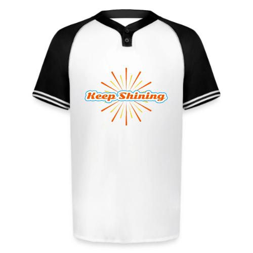 Keep Shining: Radiant Energy Design - Augusta Sportswear Men's Cutter Henley Jersey