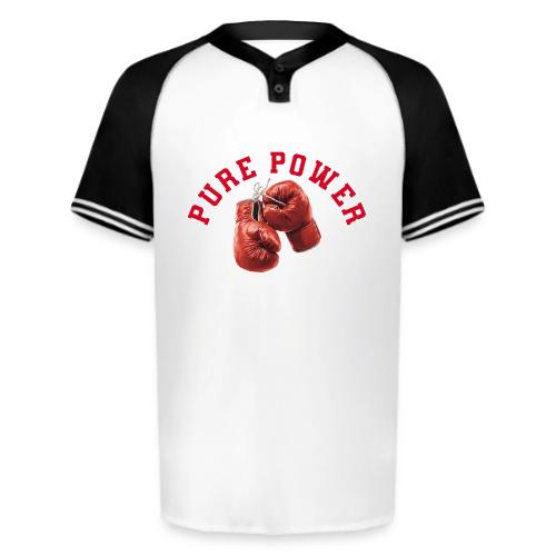 Boxing: Pure Power Punch - Augusta Sportswear Men's Cutter Henley Jersey