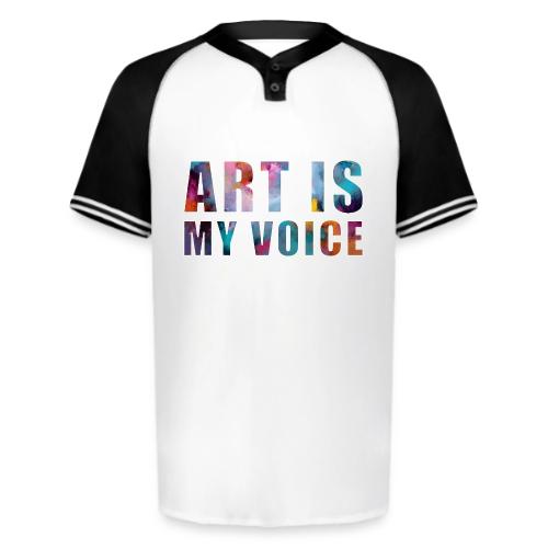 Art Is My Voice - Augusta Sportswear Men's Cutter Henley Jersey