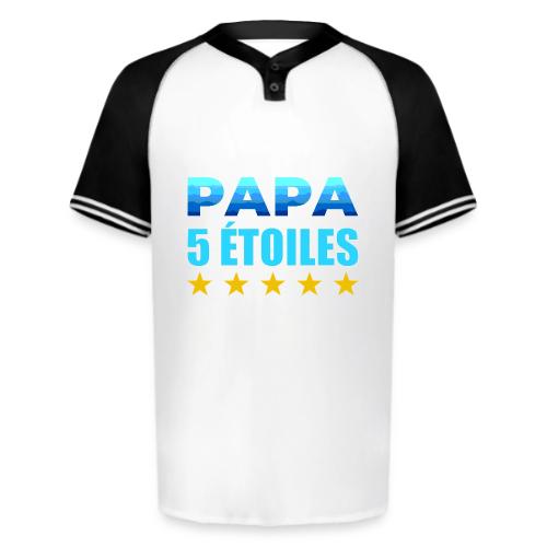 Five-Star Dad - Augusta Sportswear Men's Cutter Henley Jersey