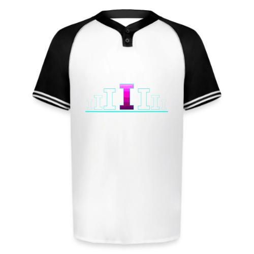 Letter I – Capital Varsity Alphabet Monogram - Augusta Sportswear Men's Cutter Henley Jersey