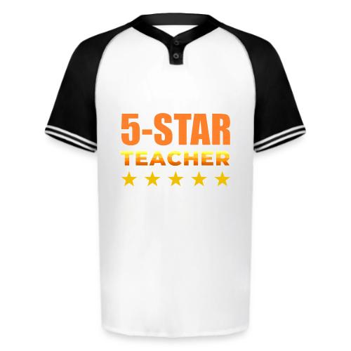 Five-Star Teacher - Augusta Sportswear Men's Cutter Henley Jersey